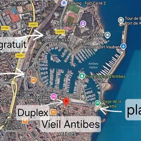 Apartamento Vieil Duplex Lumineux Vue Imprenable - Climatise *