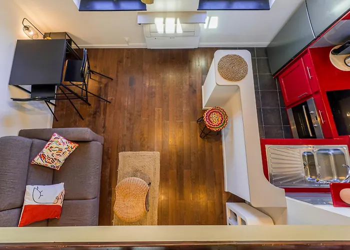 公寓 Vieil Duplex Lumineux Vue Imprenable - Climatise *