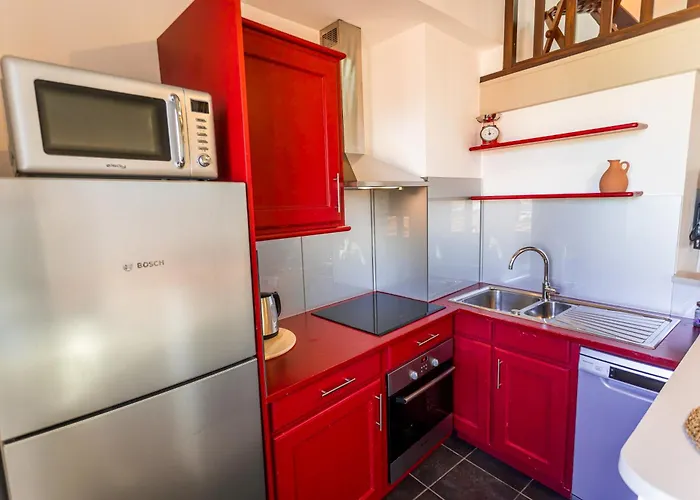 Vieil Duplex Lumineux Vue Imprenable - Climatise 公寓